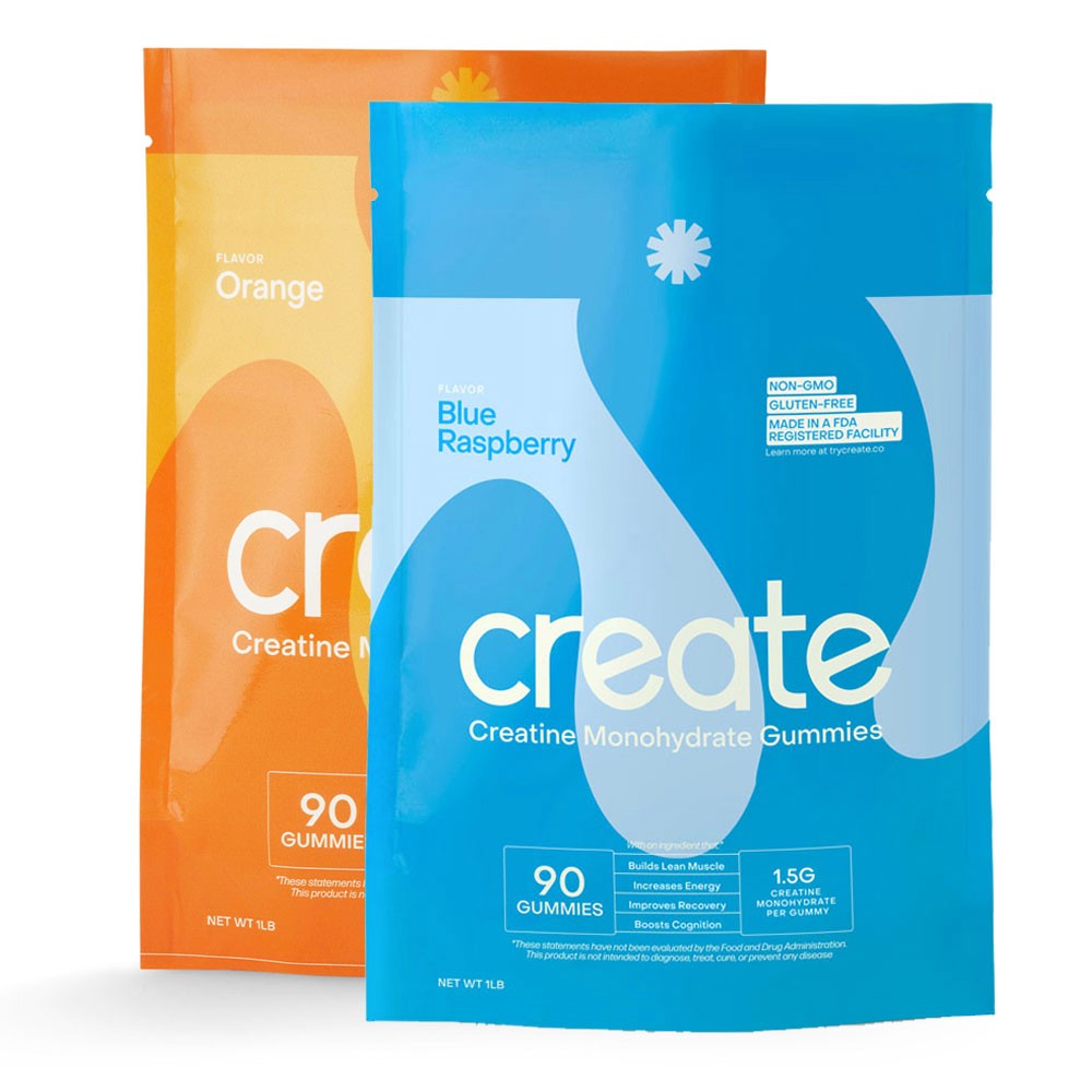 Create Creatine Monohydrate Gummies (Pack of 2)