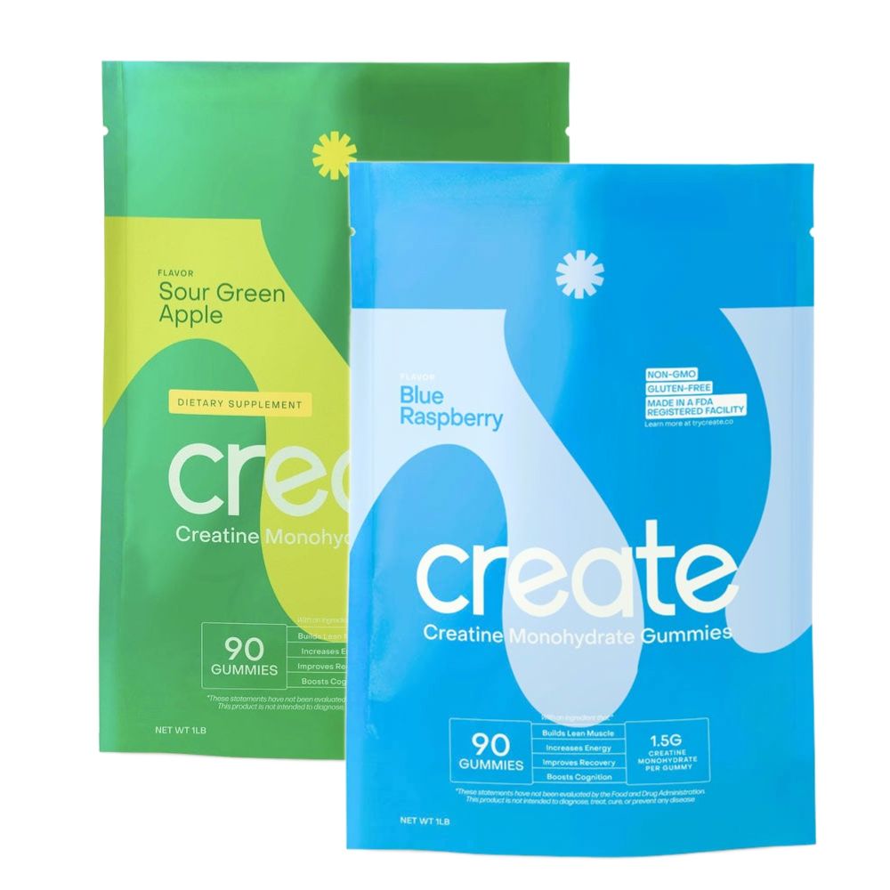 create creatine monohydrate gummies pack of 2