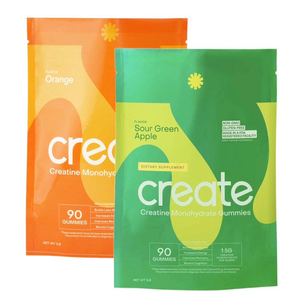 Create Creatine Monohydrate Gummies (Pack of 2)