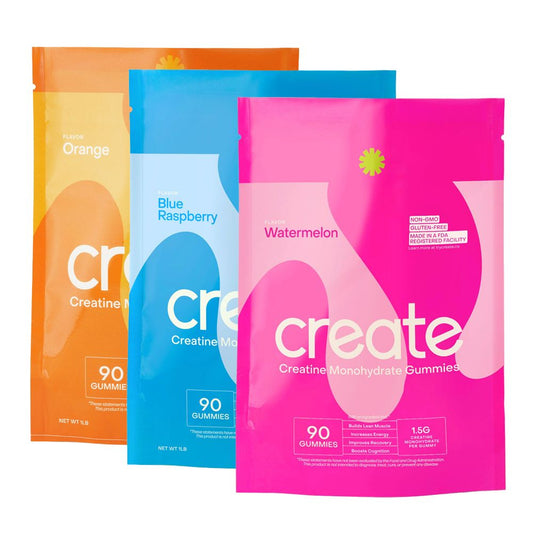 Create Creatine Monohydrate Gummies (Pack of 3)